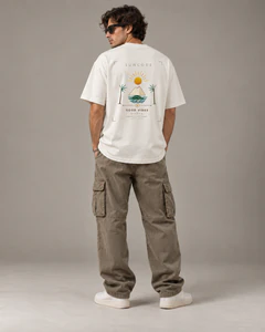 Afficher le visuel 5 sur 6 : T-shirt Orkyva SUNCODE porté – vue de dos