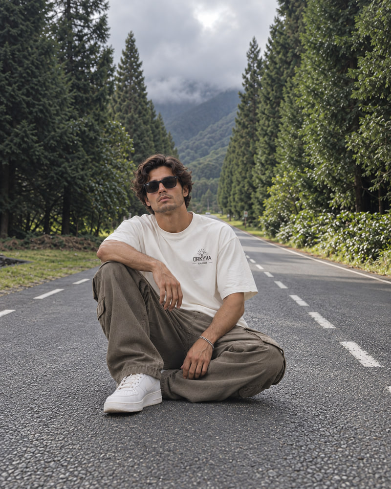T-shirt Orkyva SUNCODE porté – mise en situation lifestyle